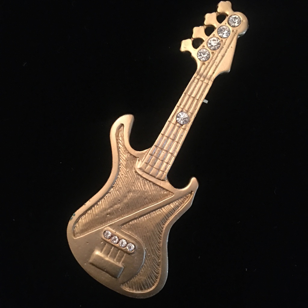 Bass Guitar PinPendant